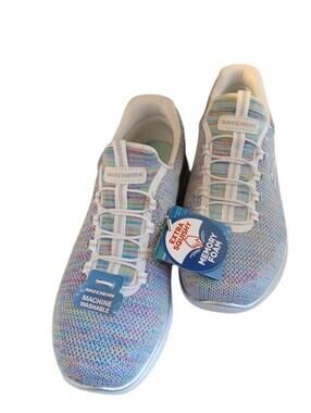 Skechers GOwalk 5 Multicolor Walking Shoes Size 8